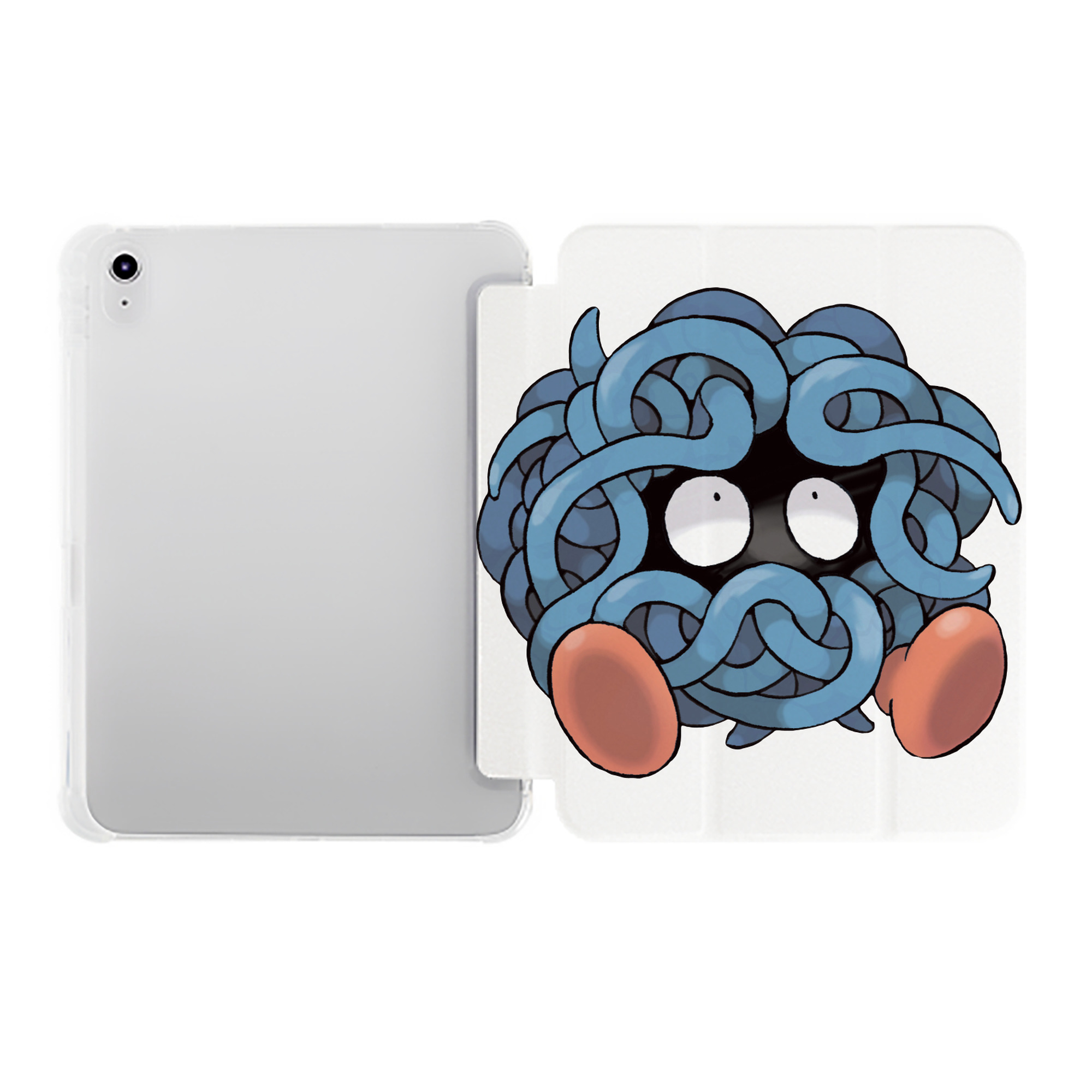 （画像用） ポケットモンスター Pokémon IPad ケース ペン収納付き 三つ折りスタンド PUレザー×シリコン 対応機種9.5/10.5/10.9インチ